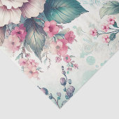 フローラかわいらしシャビーシック誕生日 薄葉紙 (詳細)