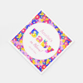 フローラかわいらしシャワー スタンダードランチョンナプキン (角)