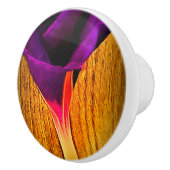 フローラかわいらしセラミックノブ セラミックノブ (右)