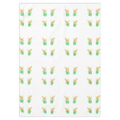 フローラかわいらしテーブルクロスデジタルアート テーブルクロス (正面)