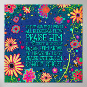 フローラかわいらしドクソロジー宗教刺激性 ポスター (正面)