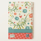 フローラかわいらしドラゴンフライ感謝ジャーナル プランナー手帳 (裏面)