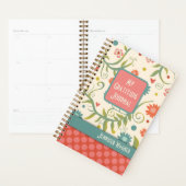 フローラかわいらしドラゴンフライ感謝ジャーナル プランナー手帳 (ディスプレー)