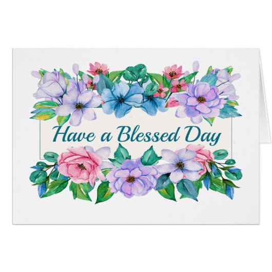 フローラかわいらしノテカード (正面横)