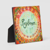 フローラかわいらしパステルボホレジリモダンエンス フォトプラーク (正面)