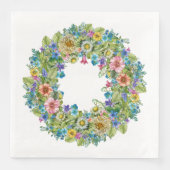 フローラかわいらしパーティー商品ナプキン (正面)