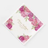 フローラかわいらしピンクと紫の水カラーバラ (コーナー)