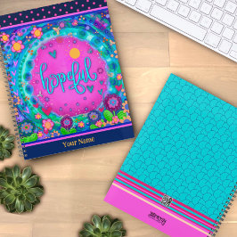 フローラかわいらしファミリーの明るい感動的なアートワーク プランナー手帳