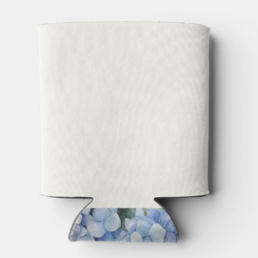 フローラかわいらしブルーアジサイイベント結婚ズ 缶クーラー (裏面)