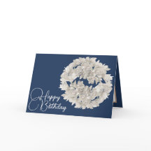 フローラかわいらしホワイトオーキッドフラワーガーランド誕生日