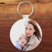 フローラかわいらしリースドーター愛された引用文写真 キーホルダー (裏面)