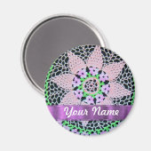 フローラかわいらしレース マグネット (正面/裏面)