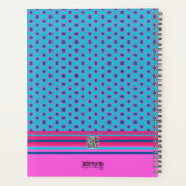 フローラかわいらしワイオート明るいインスピリチュアアートワーク プランナー手帳 (裏面)