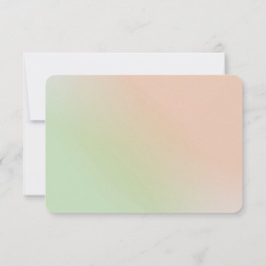 フローラかわいらしワイルドフラワーウォータカラーウェディングRSVP 出欠カード