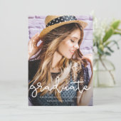 フローラかわいらし卒業のグリーン写真の発表 案内状 (スタンド正面)