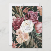 フローラかわいらし卒業のグリーン写真の発表 案内状 (裏面)