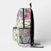 フローラかわいらし名 プリントバックパック (右)