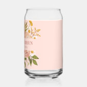 フローラかわいらし庭園の結婚式ホルダー ガラス缶 (左)