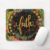 フローラかわいらし感動的信仰 マウスパッド (マウス)