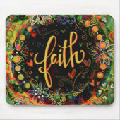 フローラかわいらし感動的信仰 マウスパッド (正面)