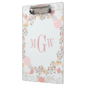 フローラかわいらし植物単図クリップボード クリップボード (左)