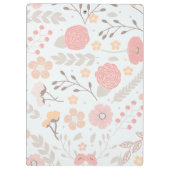 フローラかわいらし植物単図クリップボード クリップボード (裏面)