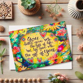 フローラかわいらし母の日ボーナスママ義母 カード