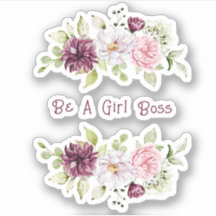 フローラかわいらし牡丹"Be A Girlボス"ビニール