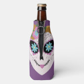 フローラかわいらし糖スカル紫 ボトルクーラー (ボトル裏面)