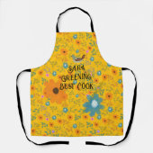 フローラかわいらし花コテージ エプロン (正面)