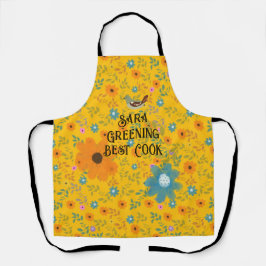 フローラかわいらし花コテージ エプロン