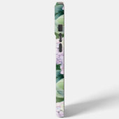 フローラかわいらし薄紫クリームあじさい花タフ Case-Mate iPhoneケース (裏面 / 左)