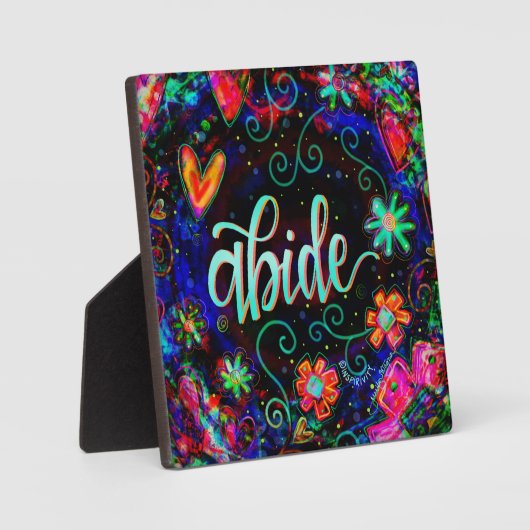 フローラかわいらし1語の感光プラークを遵守 フォトプラーク (正面)