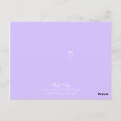 フローラかわいらし ポストカード (裏面)