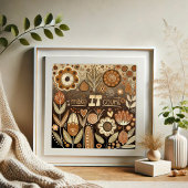 フローラかわいらしItカウント引用文のインスピレーション ポスター