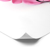 フローラがん認識度リボン – 生存者 ポスター (角)