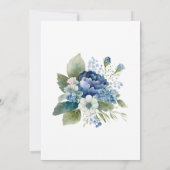 フローラがミスターブライダルパーティ提案カードを見つけた 招待状 (裏面)