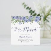 フローラが新しいアドレスを青く移動し素朴た 案内状 (スタンド正面)