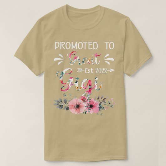 フローラが2022年素晴らし母の日に昇格 Tシャツ (デザイン正面)