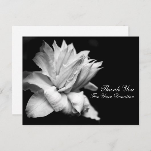 フローラご寄付ありがとうございますカスタマイズ可能C ポストカード (正面/裏面)