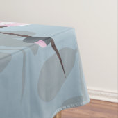 フローラさくらんぼサムダスティピンクブルー テーブルクロス (インサイチュ)