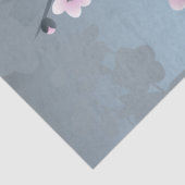 フローラさくらんぼサムダスティピンクブルー 薄葉紙 (詳細)