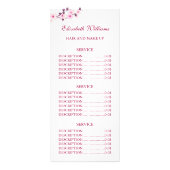 フローラさくらんぼピンク白サービス価格 ラックカード (正面)