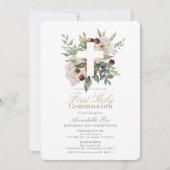 フローラさくらんぼボタニカルガールファースト・ホリー・コミューン 招待状 (正面)