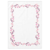 フローラさくらんぼ結婚花のテーブルクロス テーブルクロス (正面)