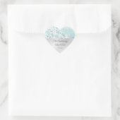 フローラさくらんぼ花ズシルバー25周年記念 ハートシール (バッグ)