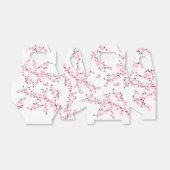 フローラさくらんぼ花ピンク白お願いボックス フェイバーボックス (折り畳みなし)