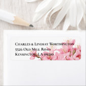 フローラさくらんぼ開花アドレス ラベル (インサイチュ)