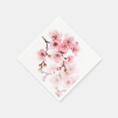 フローラさくらんぼ スタンダードカクテルナプキン (角)
