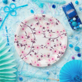 フローラさくらんぼ ペーパープレート (パーティー)